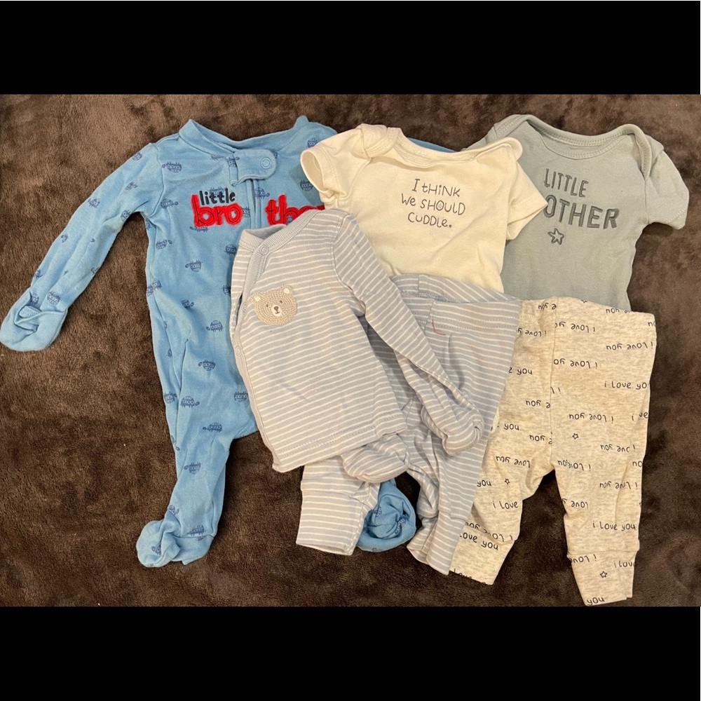NB Boys Little Brother Set